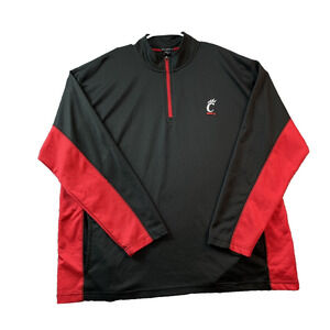 Cincinnati Bearcats 2XL Embroidered 1/4 Zip Champion Long Sleeve Men 2XL